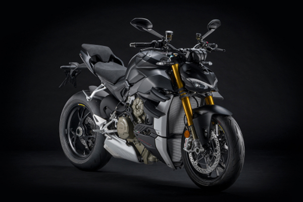 Ducati Streetfighter V4 S Dark Stealth mang trên mình màu đen nháp tuyệt đẹp cùng một số bổ sung về động cơ và trang bị.