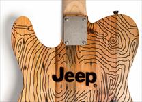 Thương hiệp Jeep cho ra mắt đàn guitar độc đáo với giá gần 70 triệu đồng