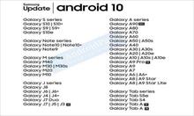 Lộ danh sách smartphone Samsung được lên Android 10