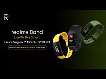 Đây là Realme Band: Theo dõi nhịp tim, màn hình màu, cạnh tranh với Xiaomi Mi Band 4