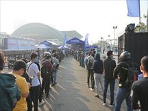 Hàng trăm tay lái Winner S, Satria, Sonic, Raider ... đổ xô tới tham dự sự kiện lái thử Exciter 155 VVA của Yamaha