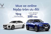 Vinfast cung cấp giải pháp mua ô tô trực tuyến tại Việt Nam, ưu đãi lên đến 100 triệu đồng