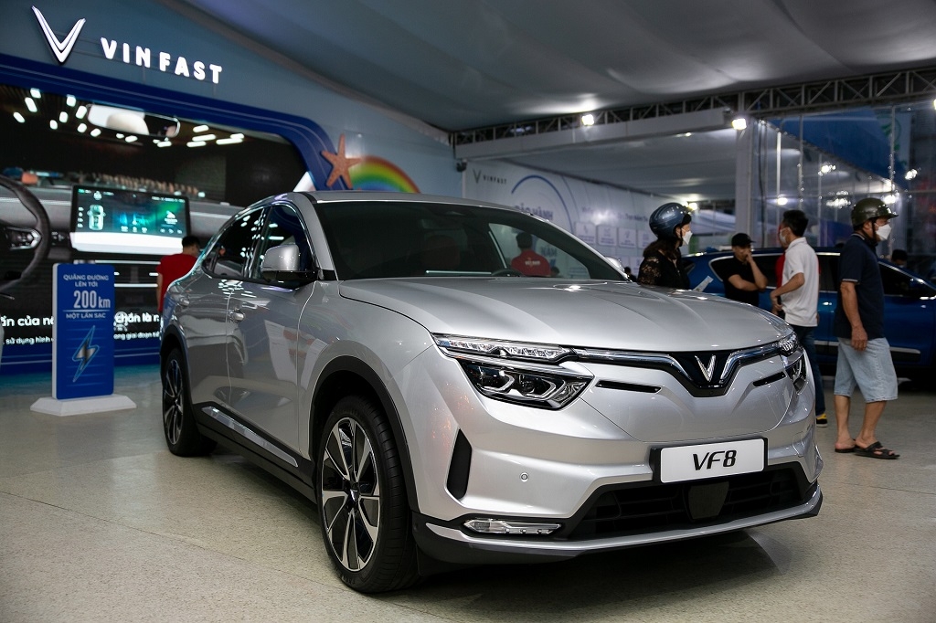 Sau VF e34, VF 8 sẽ là mẫu ô tô điện tiếp theo được VinFast bàn giao cho khách hàng vào cuối năm 2022.