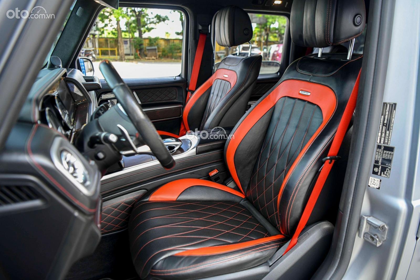 Hàng ghế trước Mercedes-AMG G 63 Edition 1 2019 thiết kế thể thao