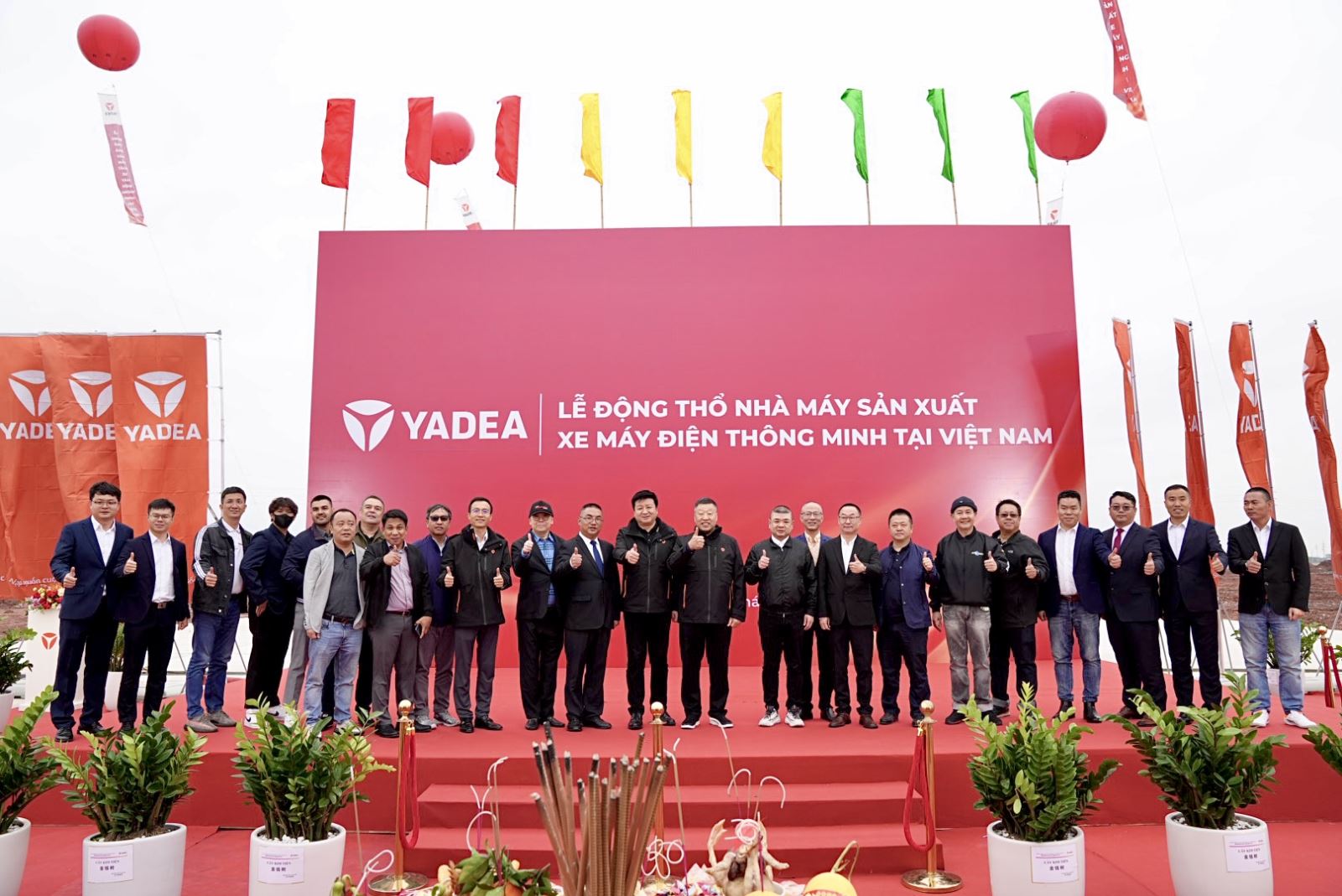Các lãnh đạo cấp cao của YADEA và đối tác trên khắp Đông Nam Á