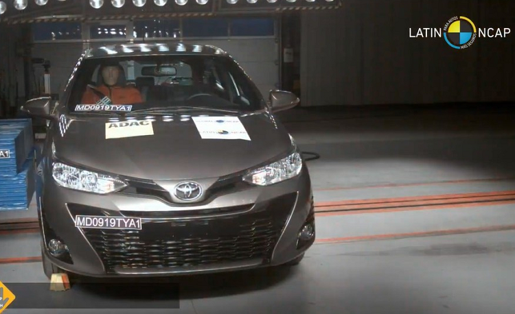 Toyota Yaris gây thất vọng khi bị đánh giá 1 sao an toàn.