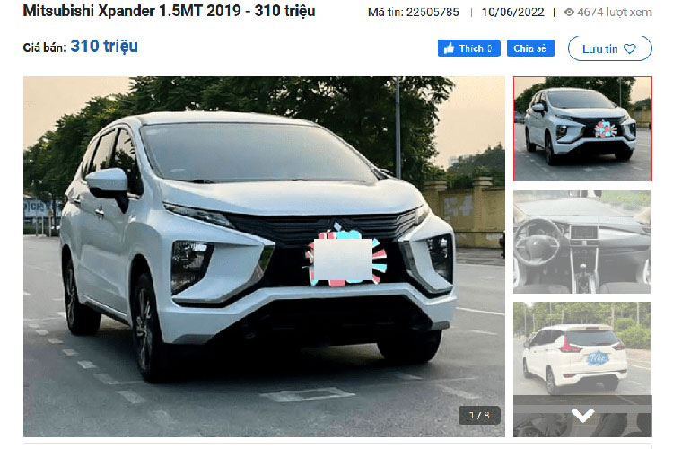 Mitsubishi Xpander 2019 rao bán 