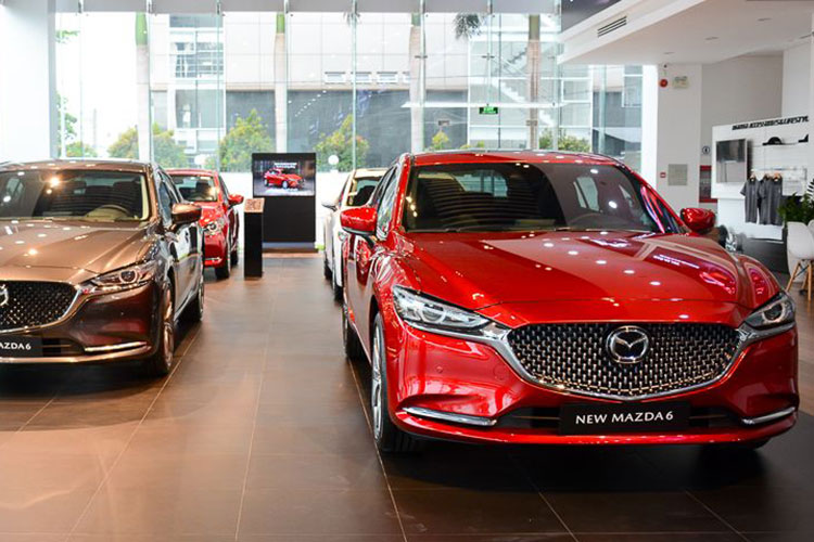 Mazda6 tại Việt Nam đang giảm giá 60 triệu đồng tại đại lý.
