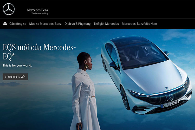 Mercedes-Benz EQS sẽ xuất hiện tại Triển lãm ô tô Việt Nam 2022.