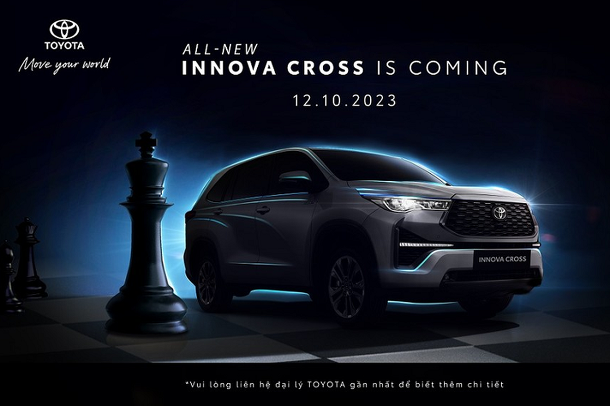  Toyota Innova Cross lên lịch ra mắt Việt Nam 