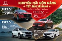 Khuyến mãi rộn ràng – Tết sắm xế sang: Honda hỗ trợ khách hàng mua ô lên đến 250 triệu đồng