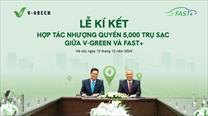 GREEN và Fast+ triển khai 5000 trụ sạc trong năm 2025