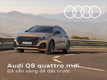 Audi Việt Nam ra mắt Audi Q8 SUV mới, giá khởi điểm từ 4,1 tỷ đồng