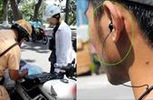 Đeo tai nghe mà không sử dụng thì có được tính là vi phạm giao thông?!