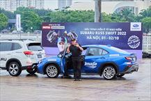 Phấn khích với siêu trình diễn ôtô mạo hiểm cùng Russ Swift và xe Subaru ở Hà Nội