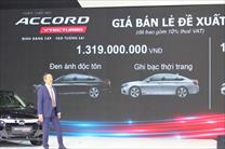 Honda giới thiệu mẫu Accord đề nổ từ xa giá 1 tỷ 319 triệu đồng