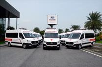 Liên doanh Ô tô Hyundai Thành Công trao tặng 10 xe Solati cứu thương phục vụ chống dịch Covid-19