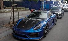 Bắt gặp Porsche Cayman độ phong cách Cayman GT4 tại Sài Gòn