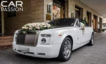 Xe siêu sang đình đám một thời – Rolls-Royce Phantom Drophead Coupe làm xe hoa tại Sài Gòn