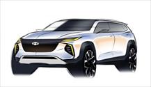 Hyundai Santa Fe đời mới nâng cấp thành SUV cỡ lớn với điểm nhấn là logo phát sáng