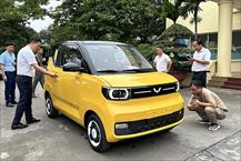 Wuling HongGuang Mini EV lắp ráp Việt Nam lần đầu lộ diện